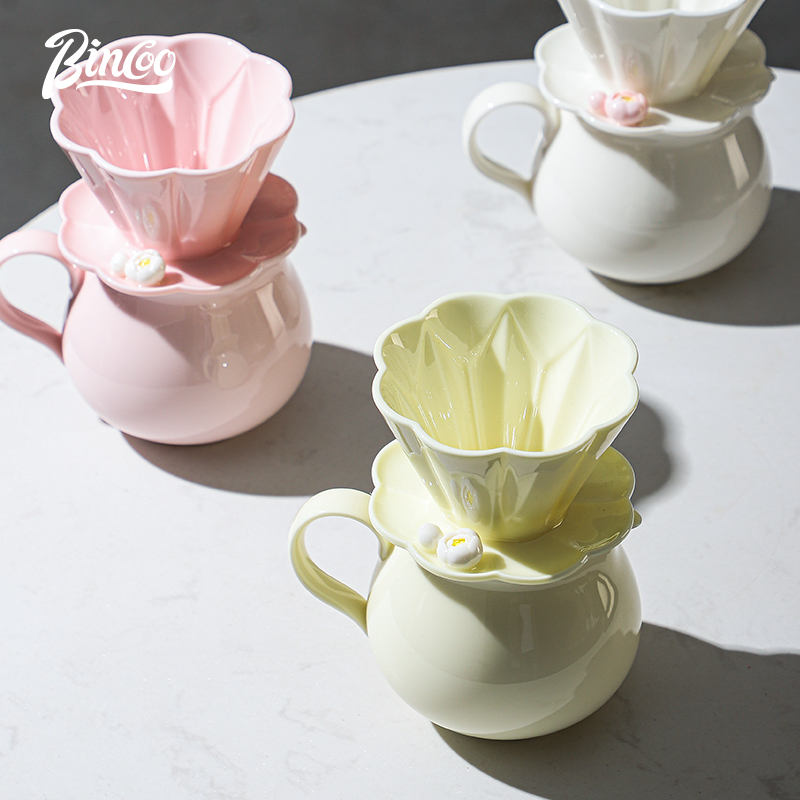 Hero Coffee Equipment - Bincoo-Ceramic Hand Brewing Pour Over Teapot