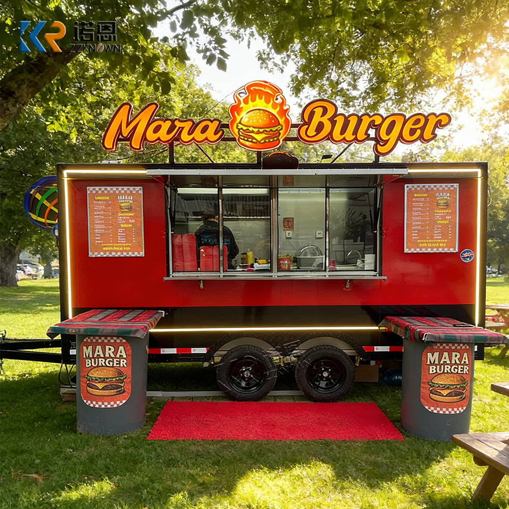 Mobile Coffee Van Equipment - Concession Mobile Food Trailer Ice Cream