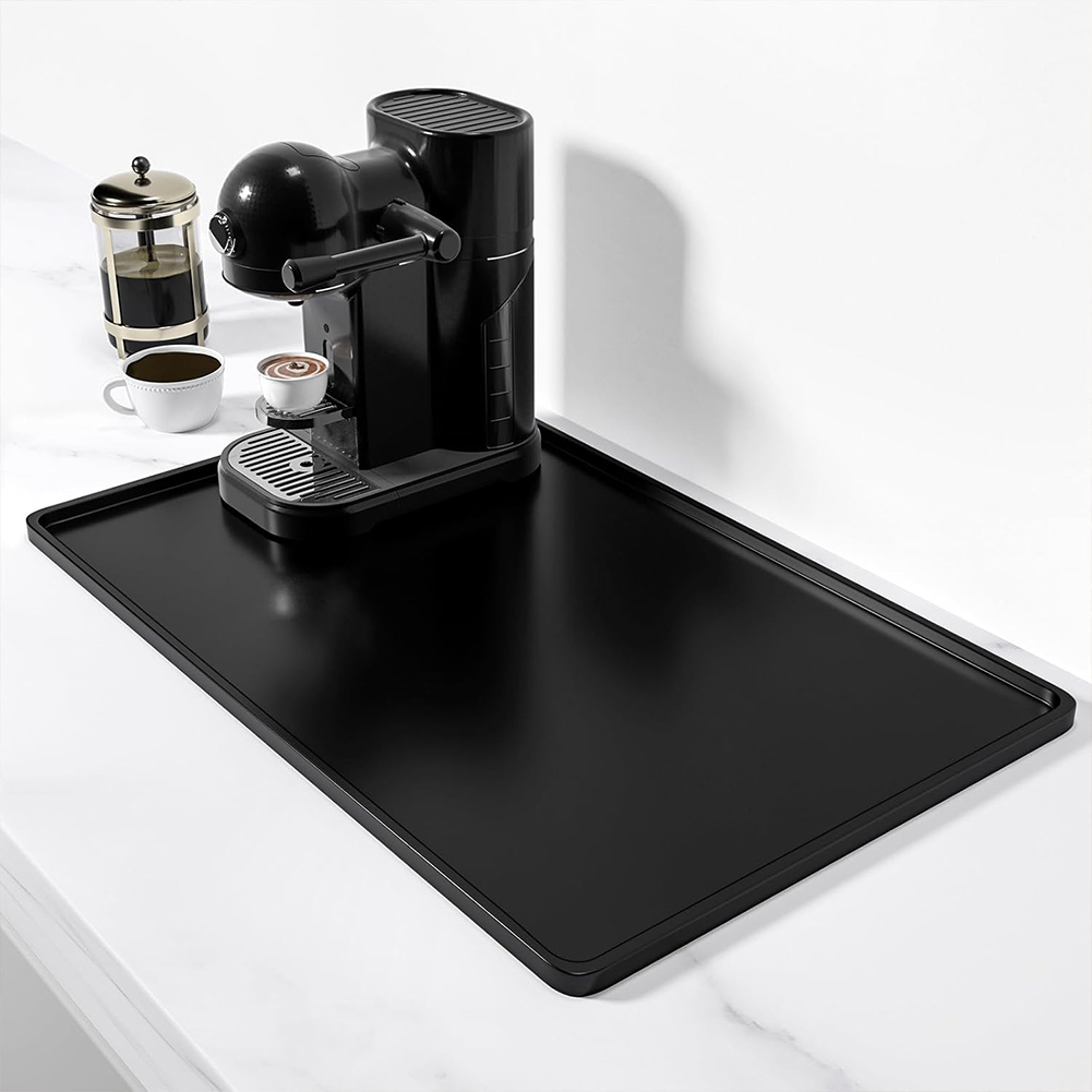 Coffee Equipment Tray - Solid Color Drying Mat Waterproof Thicken