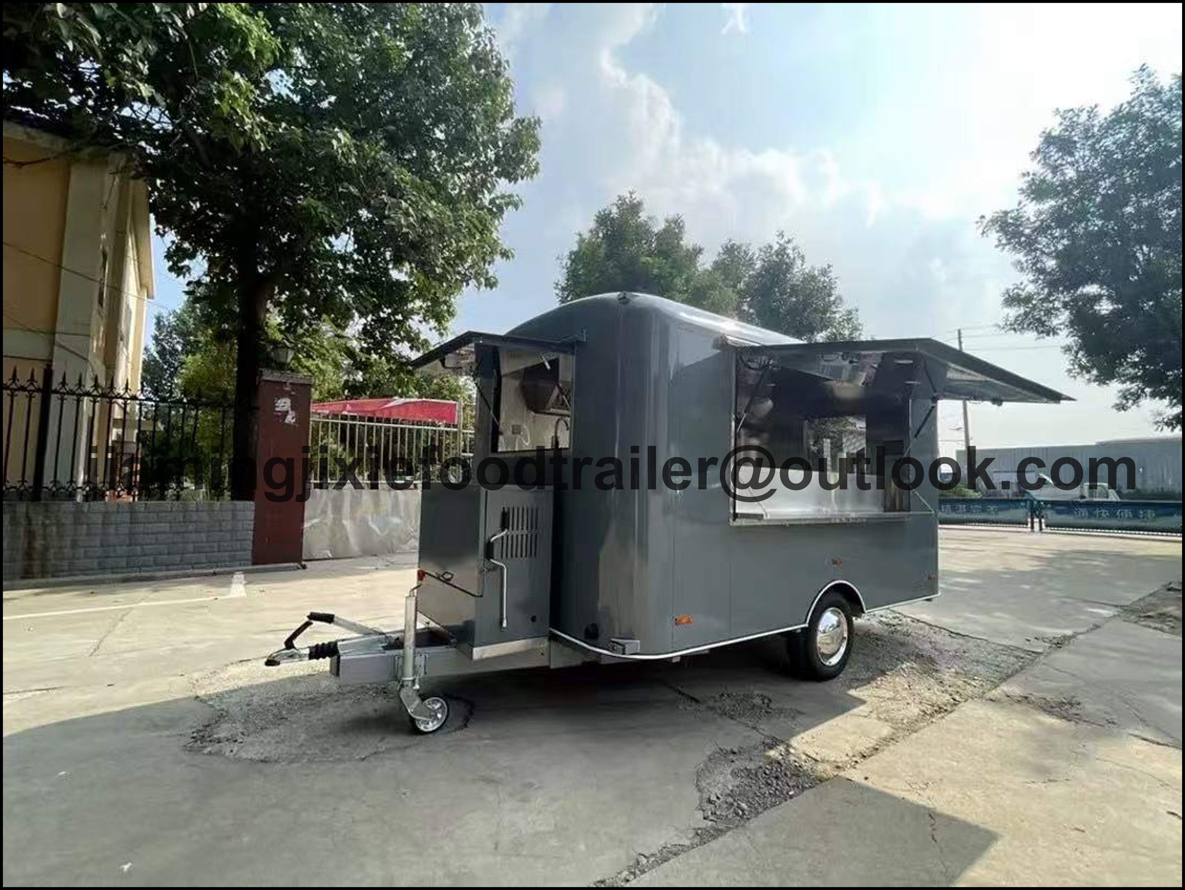 Mobile Coffee Van Equipment - Custom Small Ice Cream Coffee Shop