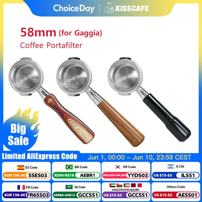 Hero Coffee Equipment - 58MM Coffee Bottomless Portafilter For GAGGIA