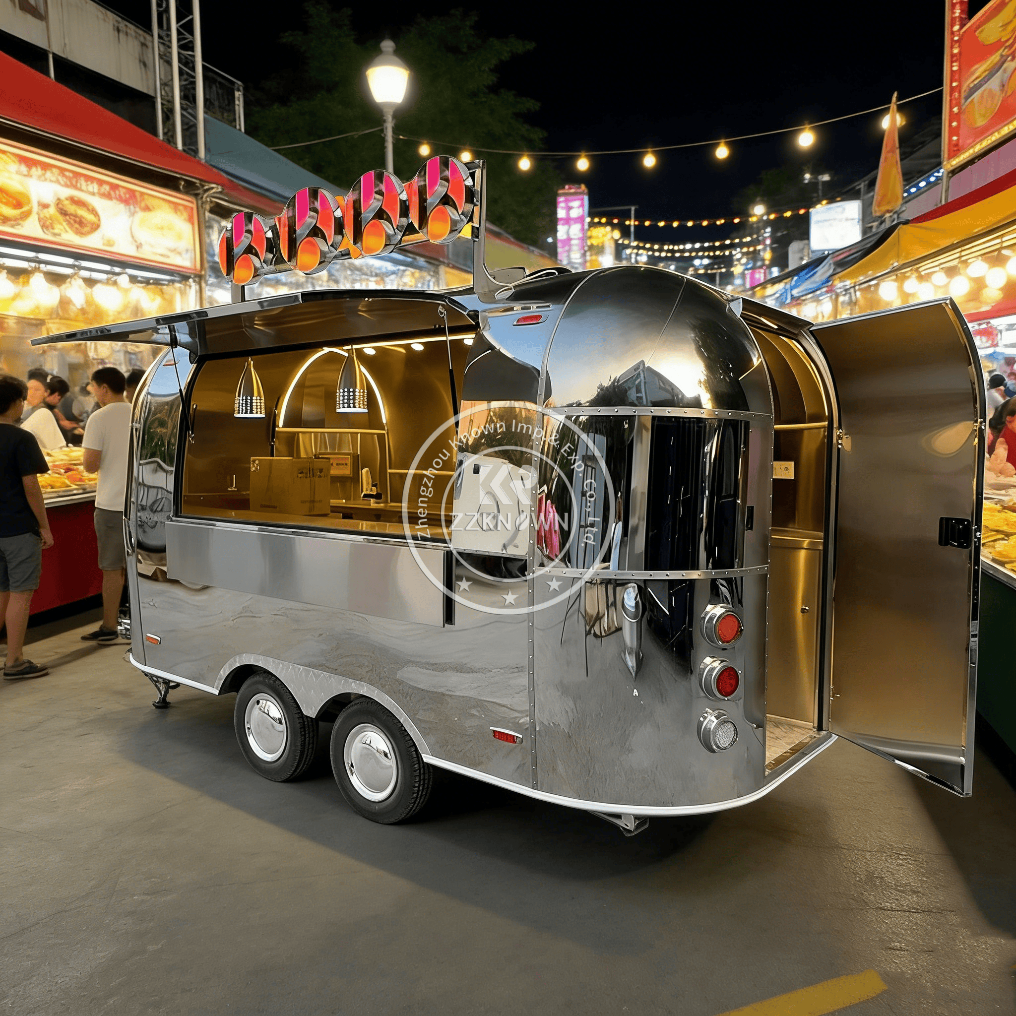 Commercial Fully-Equipped Mobi - Mobile Coffee Van Equipment reseña y precio
