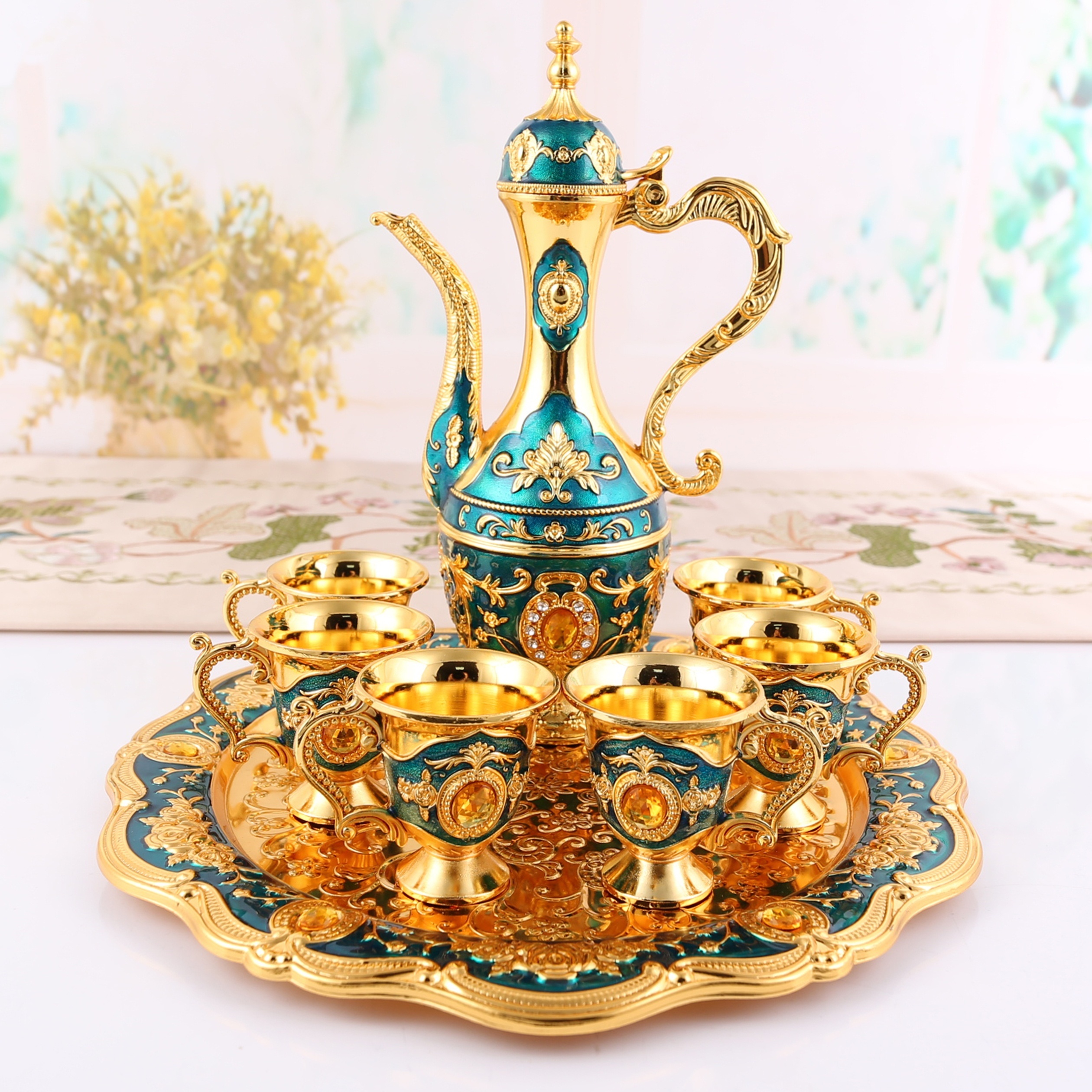 Vintage Metal Turkish Coffee P - Vintage Coffee Equipment reseña y precio