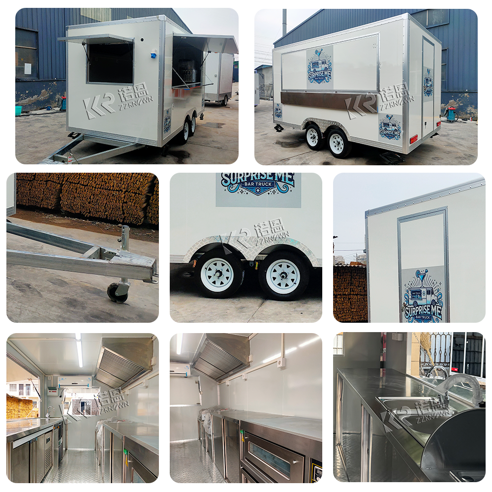 Coffee Trailers Fully Equipped - Mobile Coffee Van Equipment reseña y precio