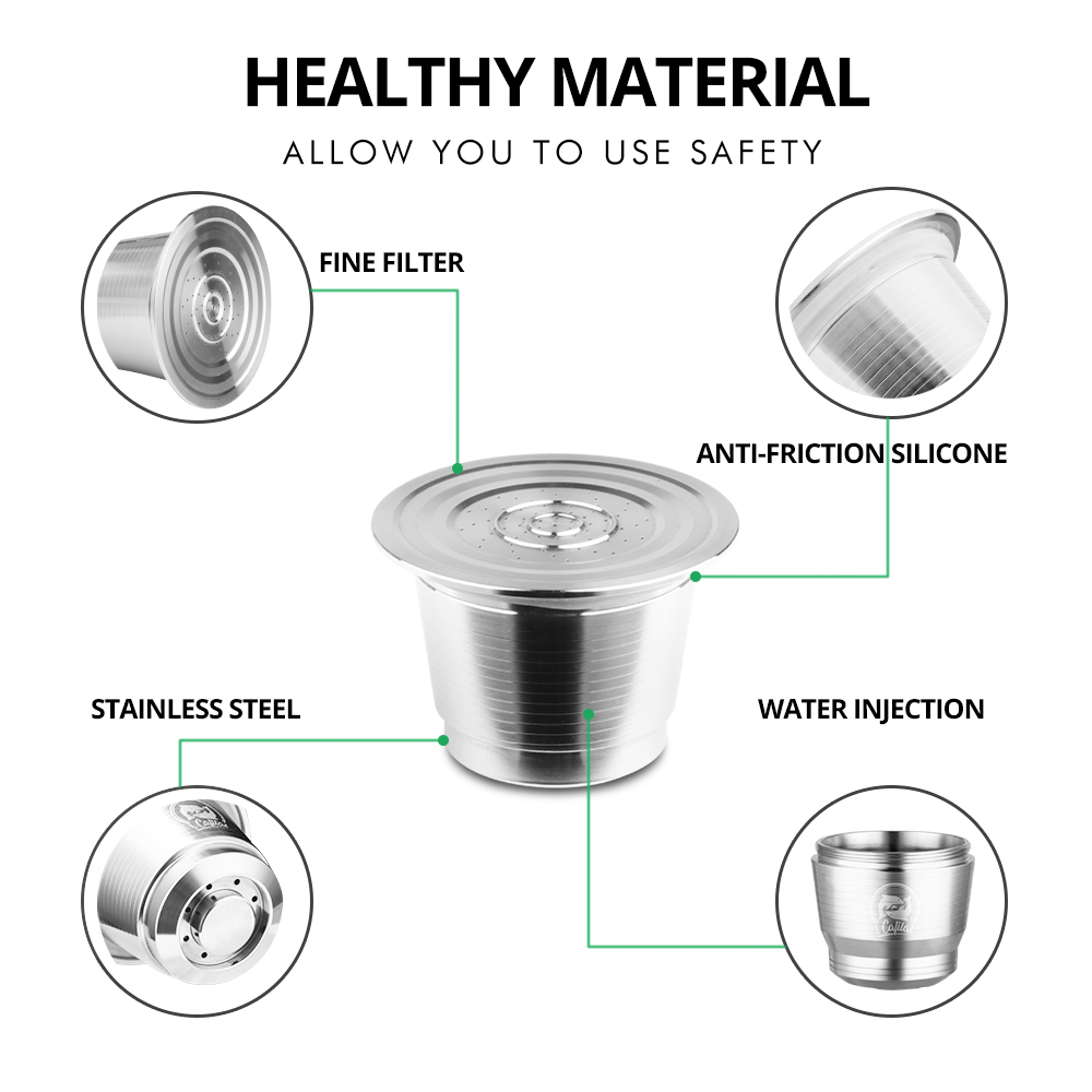 Nespresso Reusable Coffee Caps - Hero Coffee Equipment reseña y precio