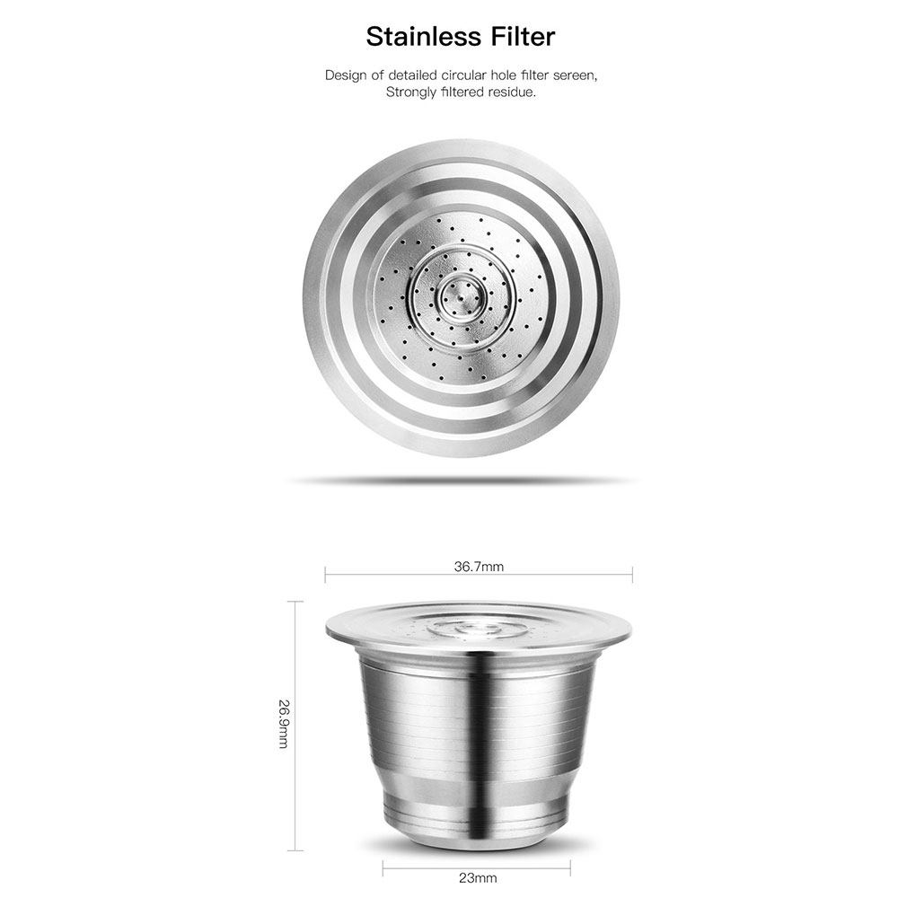 Nespresso Reusable Coffee Caps - Hero Coffee Equipment reseña y precio