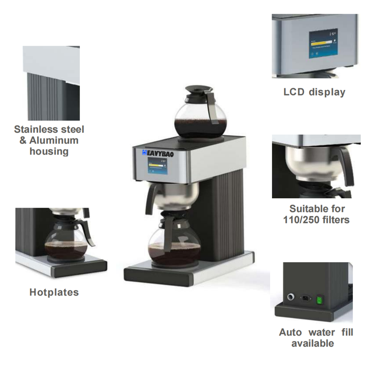 Heavybao Catering Equipment Of - Coffee Equipment Filter reseña y precio