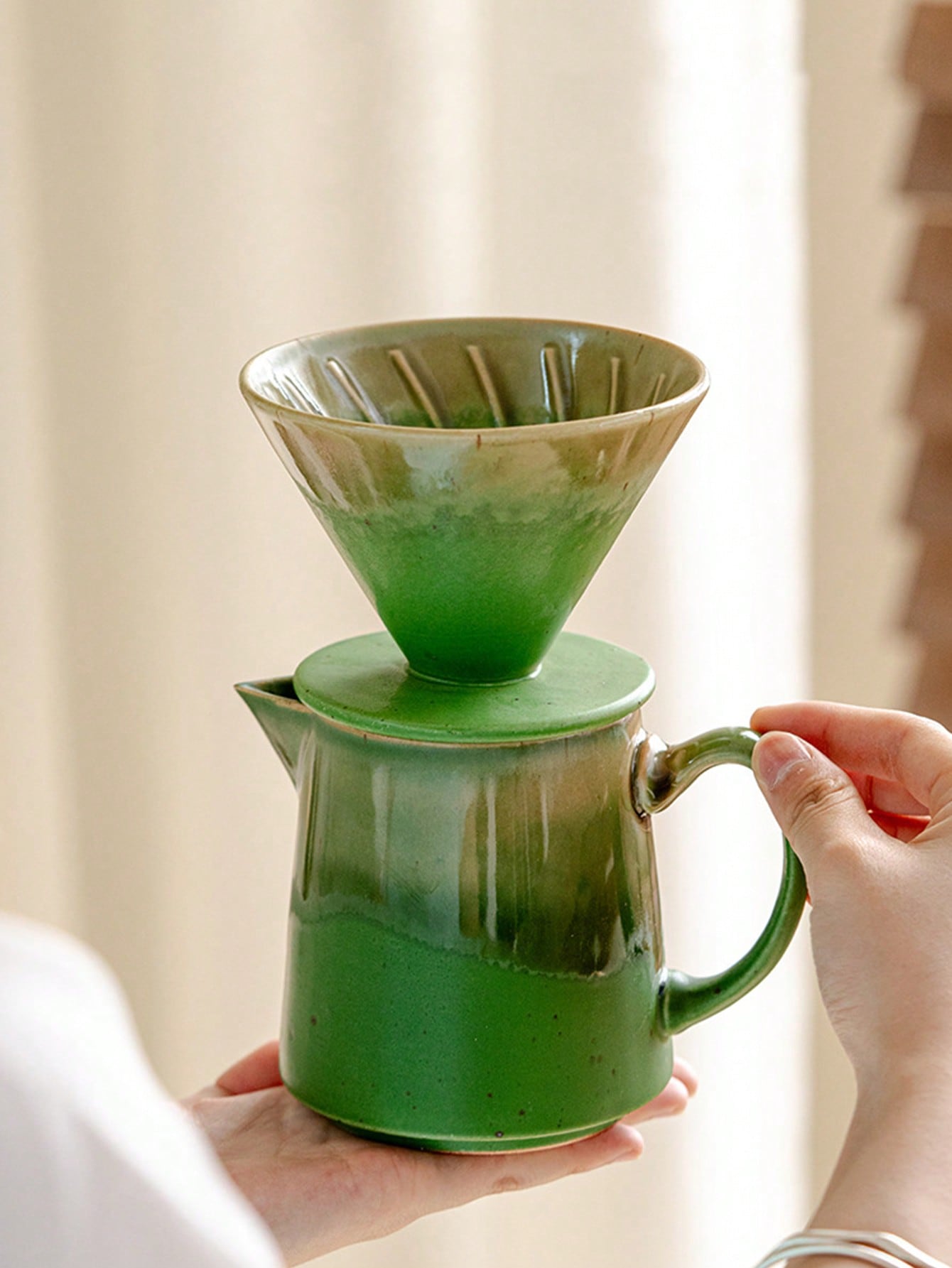 1 Set of Premium Ceramic Pour- - Coffee Equipment Filter reseña y precio