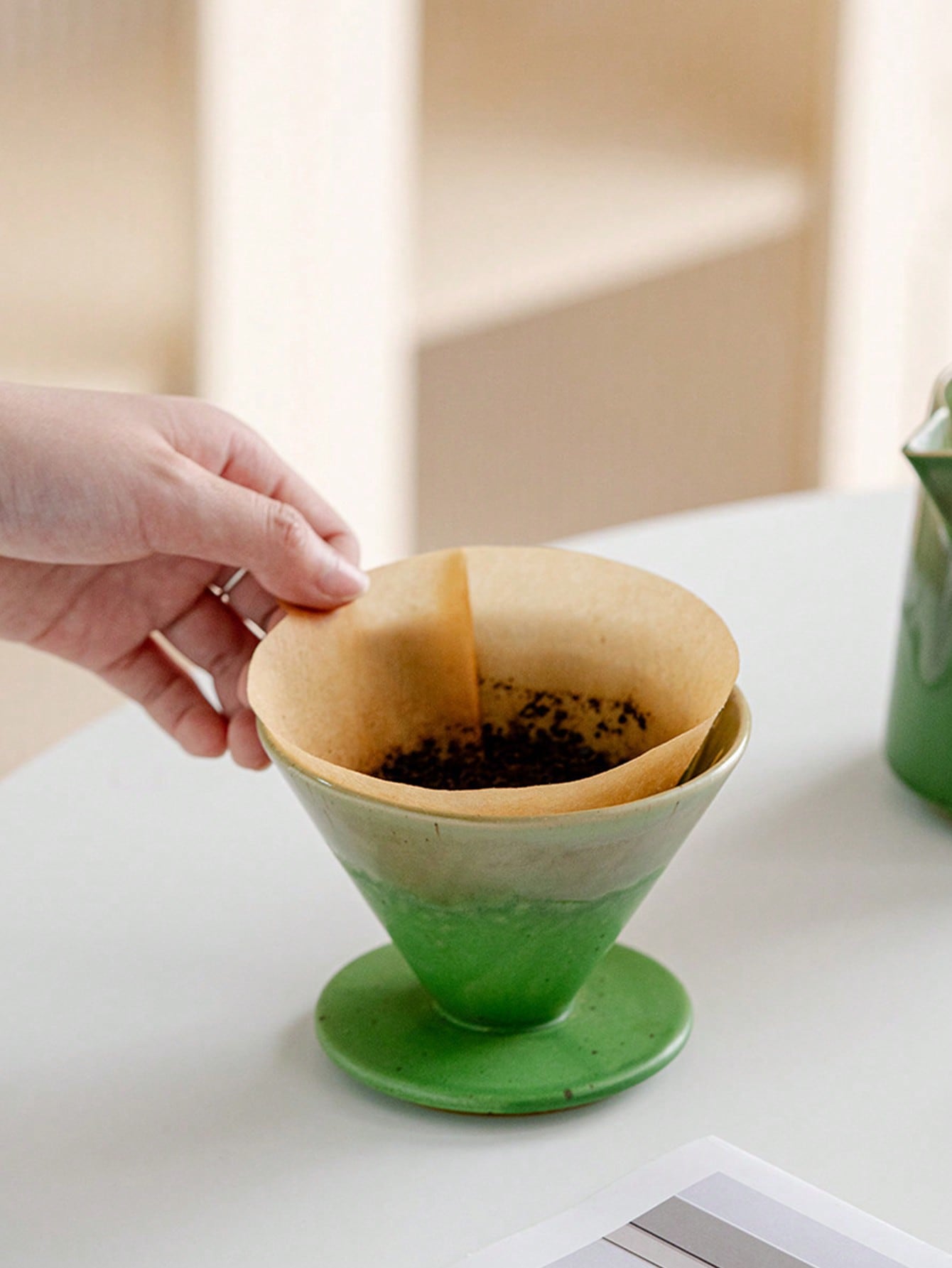 1 Set of Premium Ceramic Pour- - Coffee Equipment Filter reseña y precio