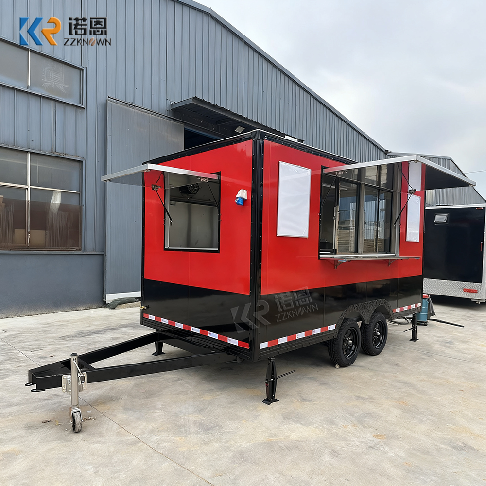 Concession Mobile Food Trailer - Mobile Coffee Van Equipment reseña y precio