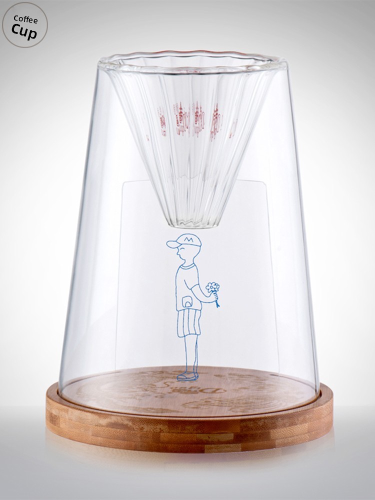 Creative Hand-Poured Glass Cof - Coffee Equipment Filter reseña y precio