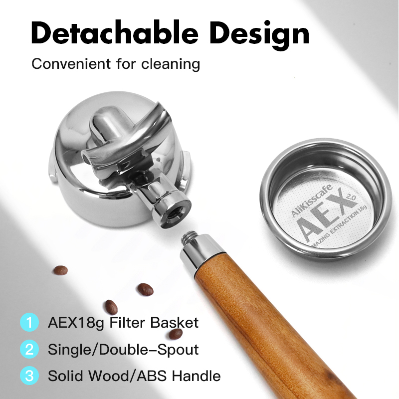 AliKisscafe 58MM Coffee Portaf - Hero Coffee Equipment reseña y precio