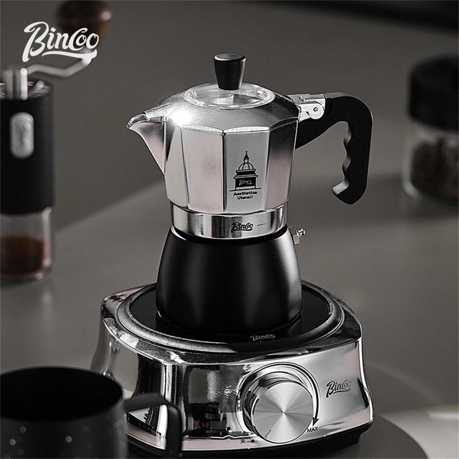 BINCOO Double Valve Moka Pot，E - Hero Coffee Equipment reseña y precio