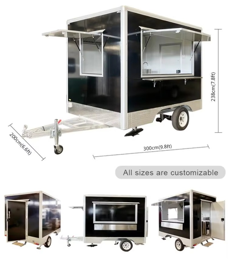 Pizza Coffee Camper Van Mobile - Mobile Coffee Van Equipment reseña y precio