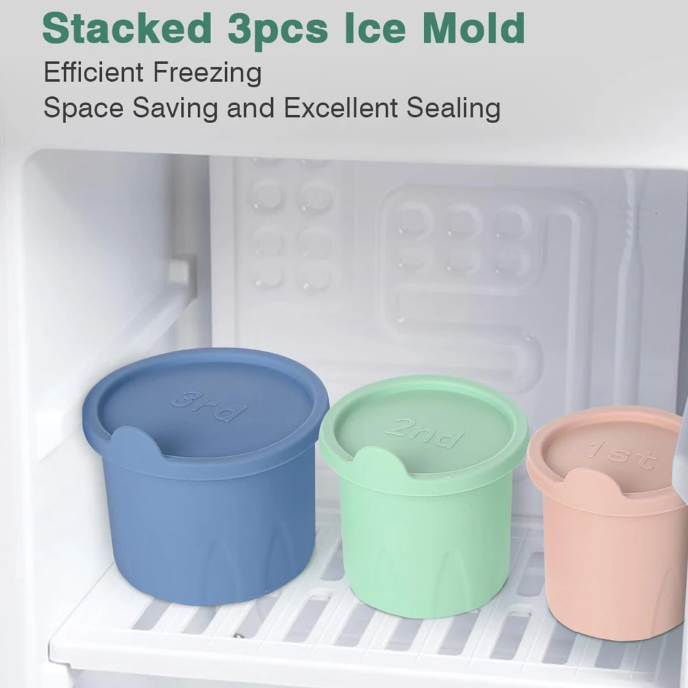 Large Ice Cube Tray Silicone C - Coffee Equipment Tray reseña y precio