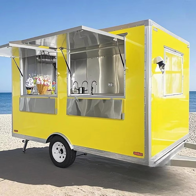 CE Certificate Fully Equipped  - Mobile Coffee Van Equipment reseña y precio