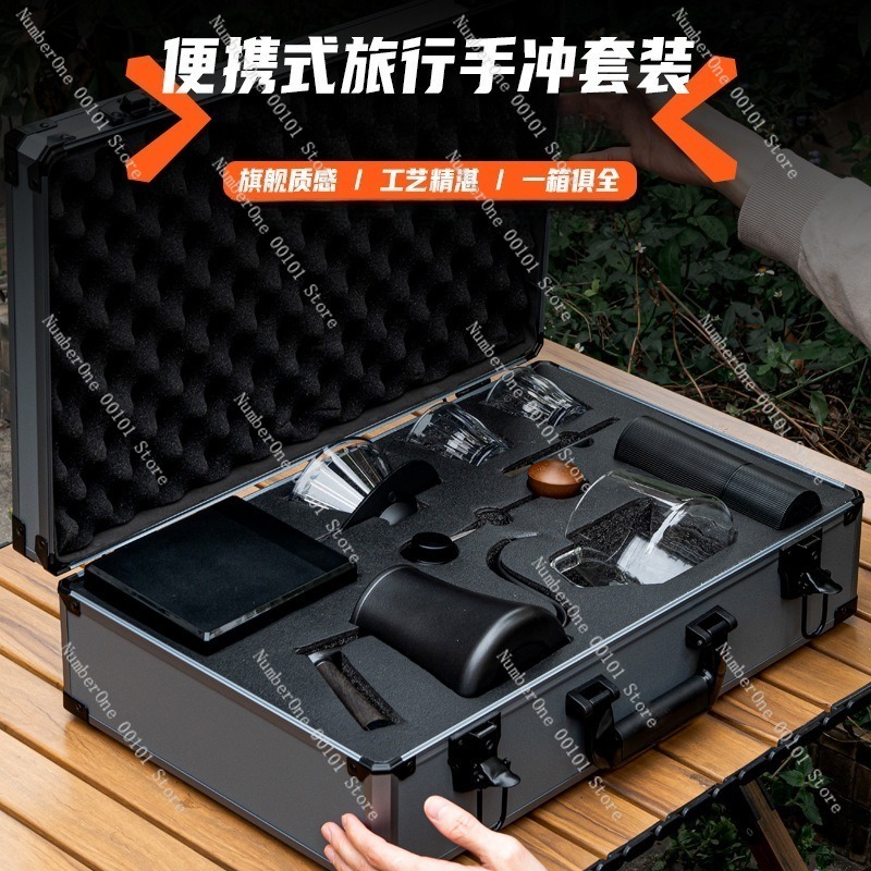 Hand Brew Coffee Set Portable  - Coffee Equipment Filter reseña y precio