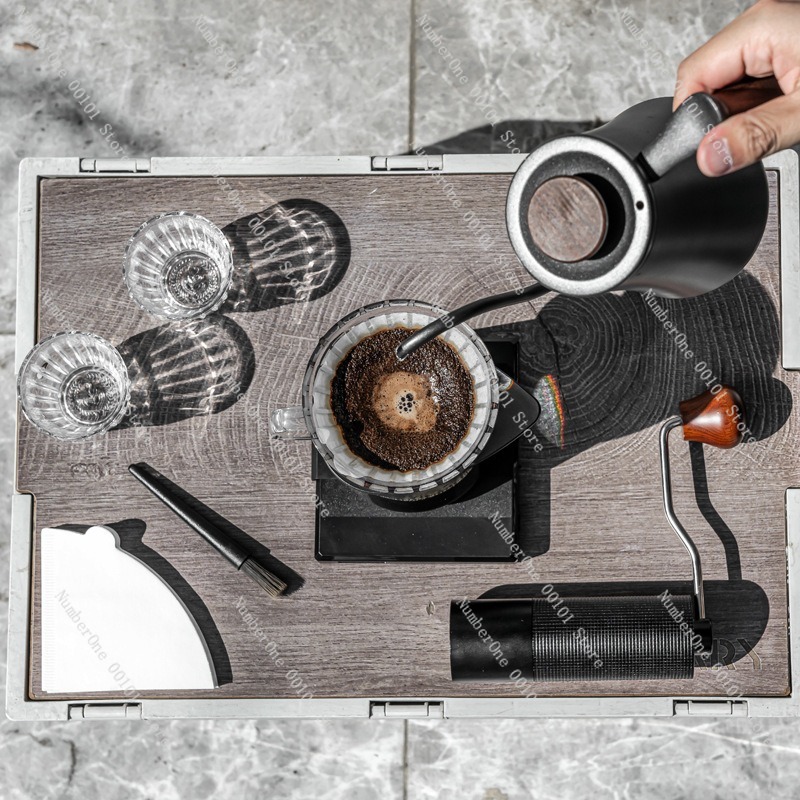 Hand Brew Coffee Set Portable  - Coffee Equipment Filter reseña y precio