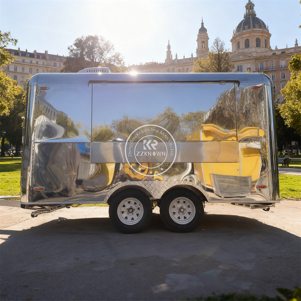 Street Stainless Steel Mobile  - Mobile Coffee Van Equipment reseña y precio