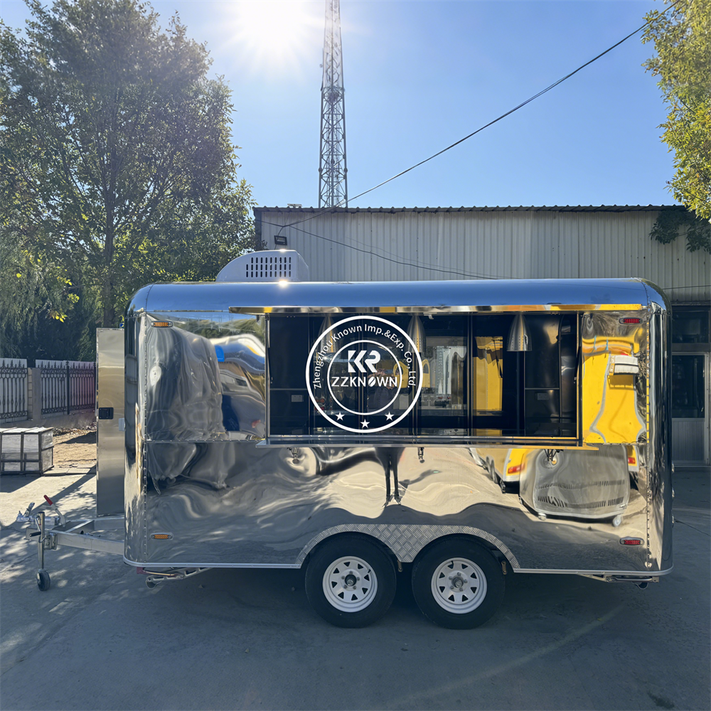 Street Stainless Steel Mobile  - Mobile Coffee Van Equipment reseña y precio