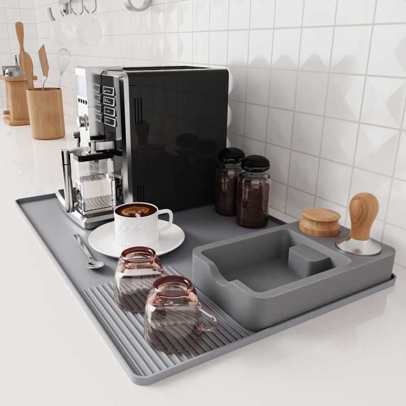 Silicone Tamping Pad Coffee Ma - Coffee Equipment Tray reseña y precio