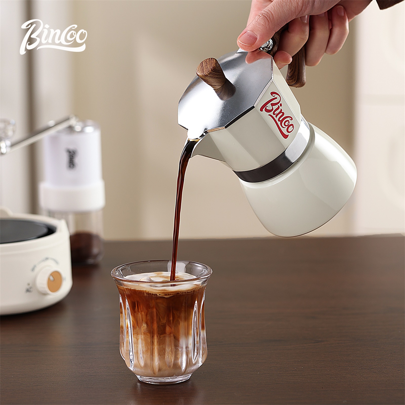 Bincoo Moka Pot and Electric S - Hero Coffee Equipment reseña y precio