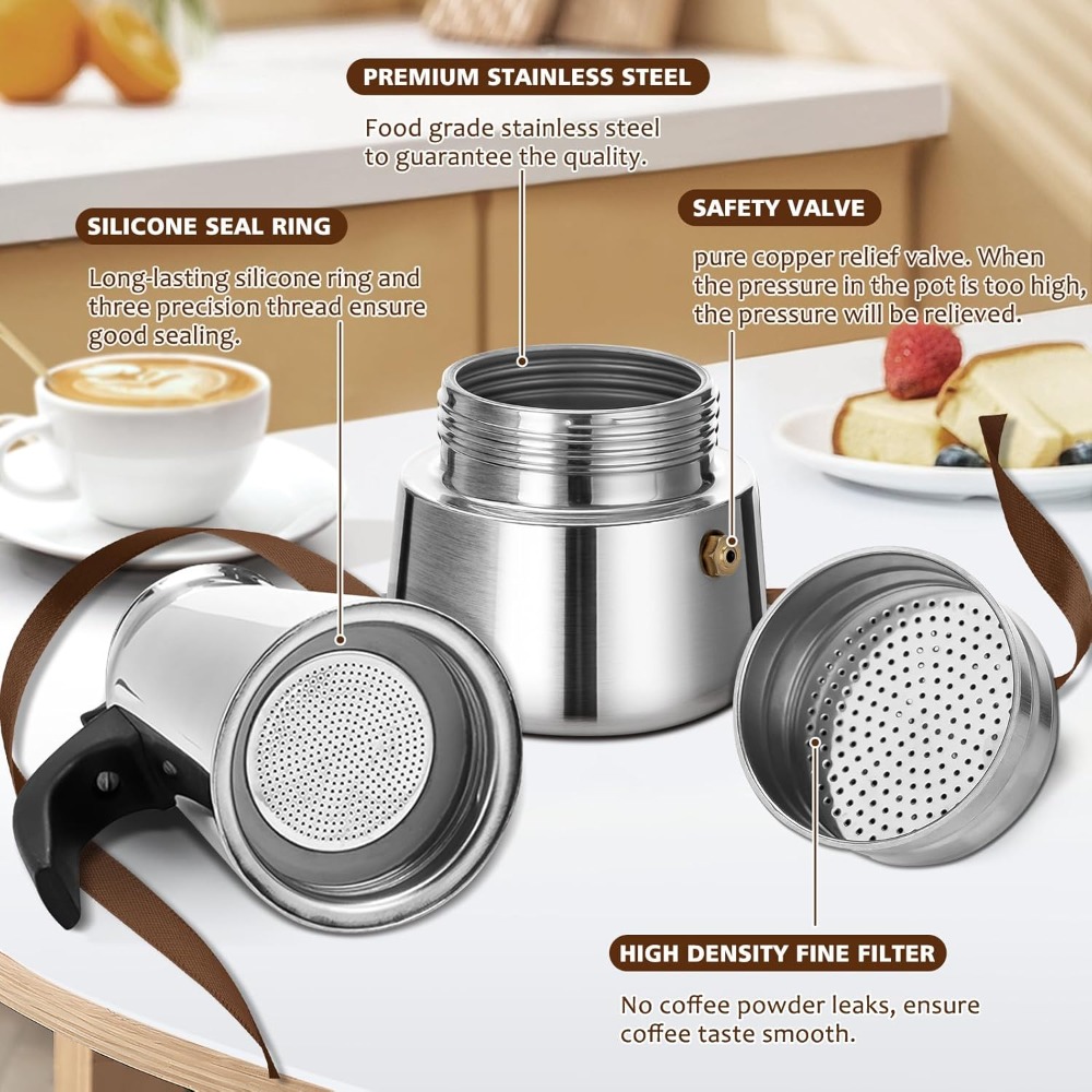Portable Coffee Pot Stainless  - Hero Coffee Equipment reseña y precio