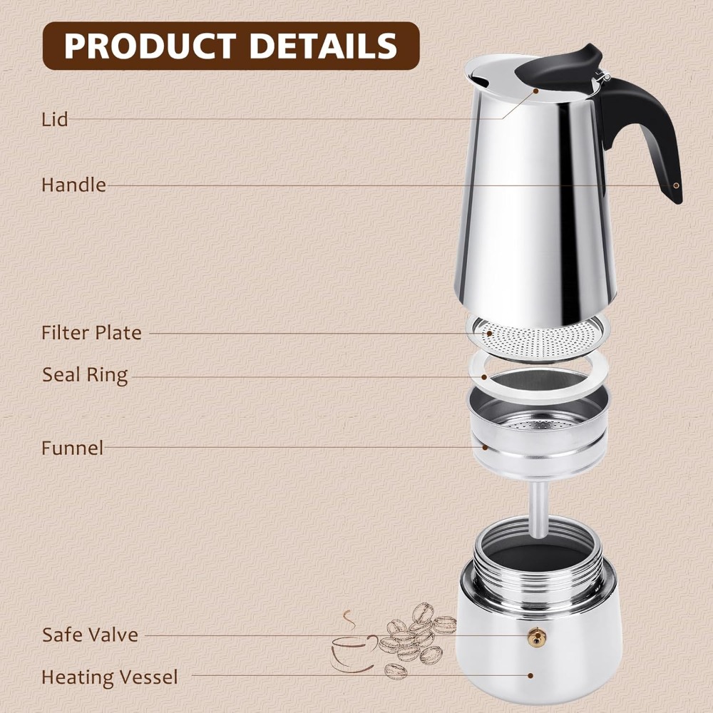 Portable Coffee Pot Stainless  - Hero Coffee Equipment reseña y precio