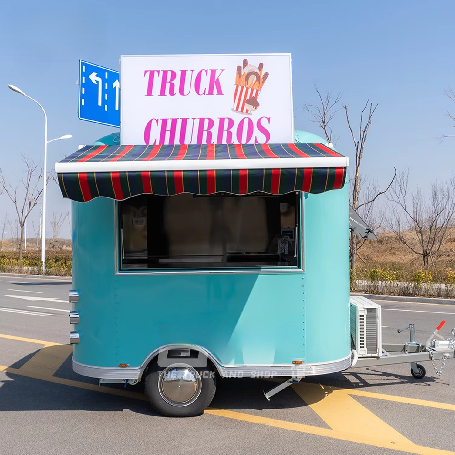 Fully Equipped  Food Van Trail - Mobile Coffee Van Equipment reseña y precio