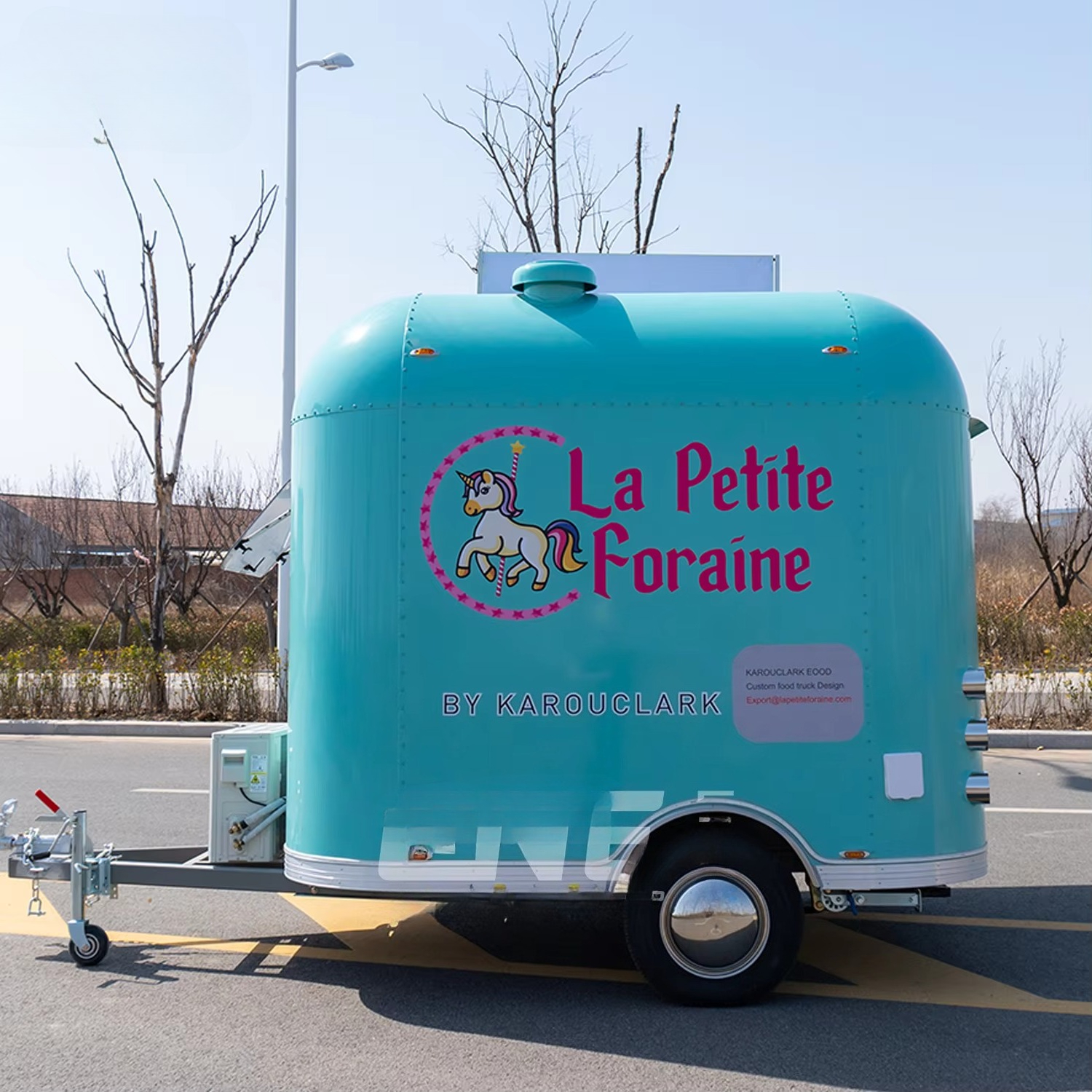 Fully Equipped  Food Van Trail - Mobile Coffee Van Equipment reseña y precio