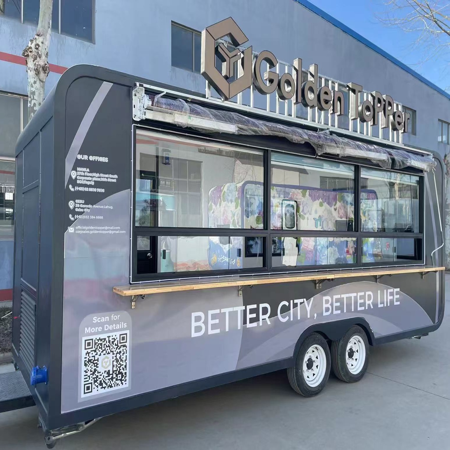 Commercial Standards Food Trai - Mobile Coffee Van Equipment reseña y precio