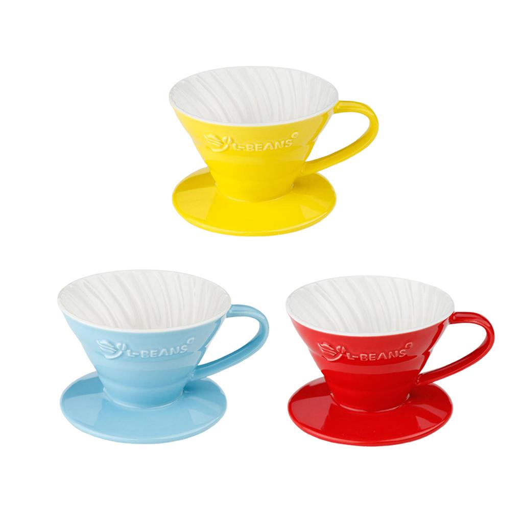 Ceramic Pour over Coffee Filte - Coffee Equipment Filter reseña y precio