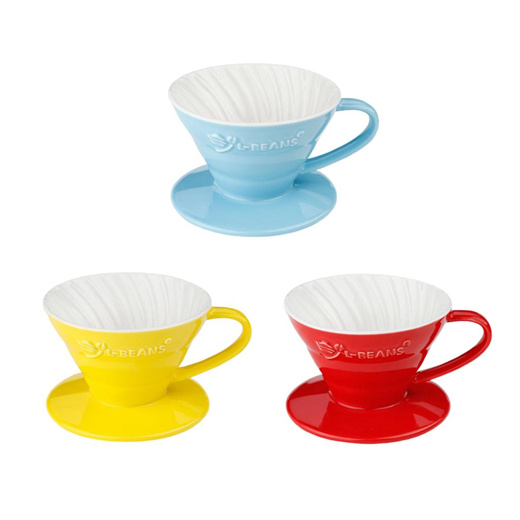 Ceramic Pour over Coffee Filte - Coffee Equipment Filter reseña y precio