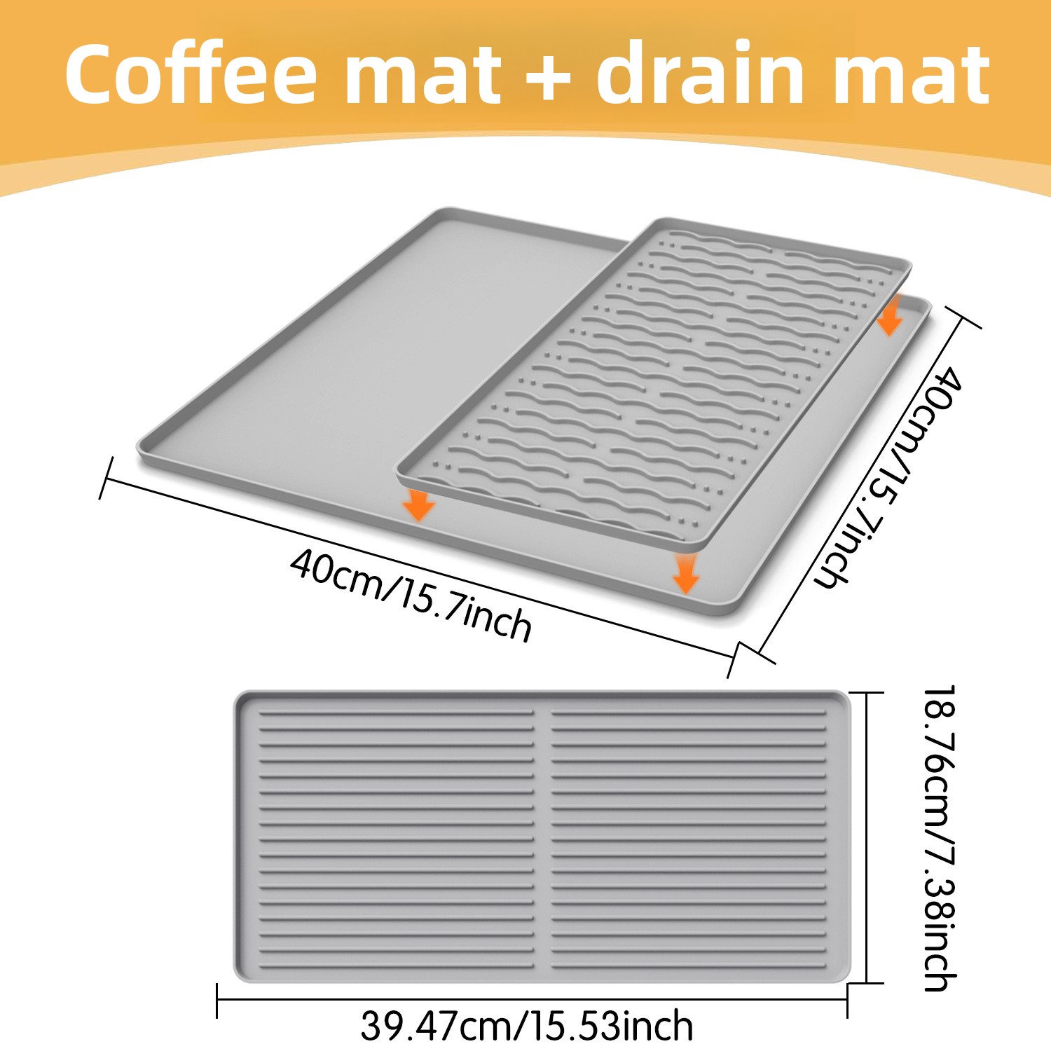 Silicone Coffee Machine Mat No - Coffee Equipment Tray reseña y precio
