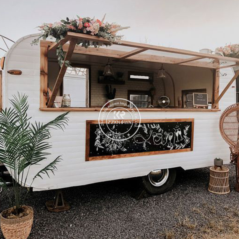 Coffee Trailer Concession Food - Mobile Coffee Van Equipment reseña y precio