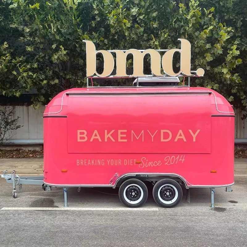 Mobile Food Trailer Bakery Ice - Mobile Coffee Van Equipment reseña y precio
