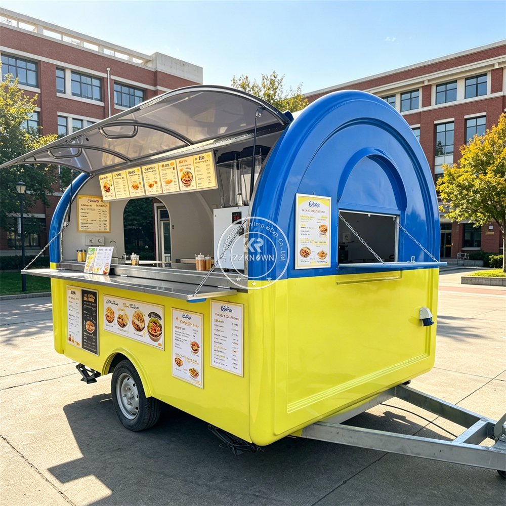 Concession Trailer Food Traile - Mobile Coffee Van Equipment reseña y precio