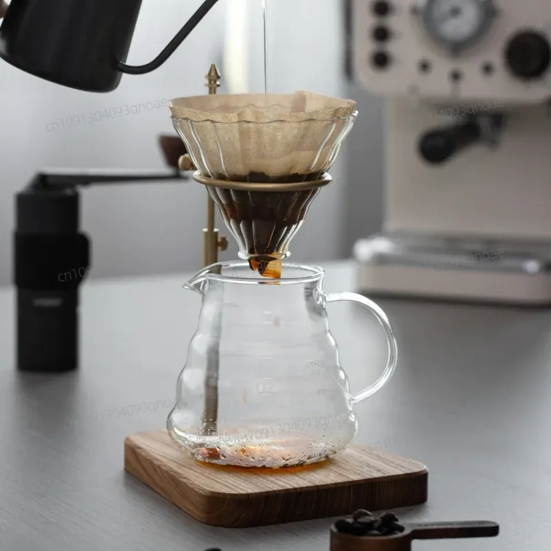 HeMu Solid Wood Brass Hand Bre - Coffee Equipment Filter reseña y precio