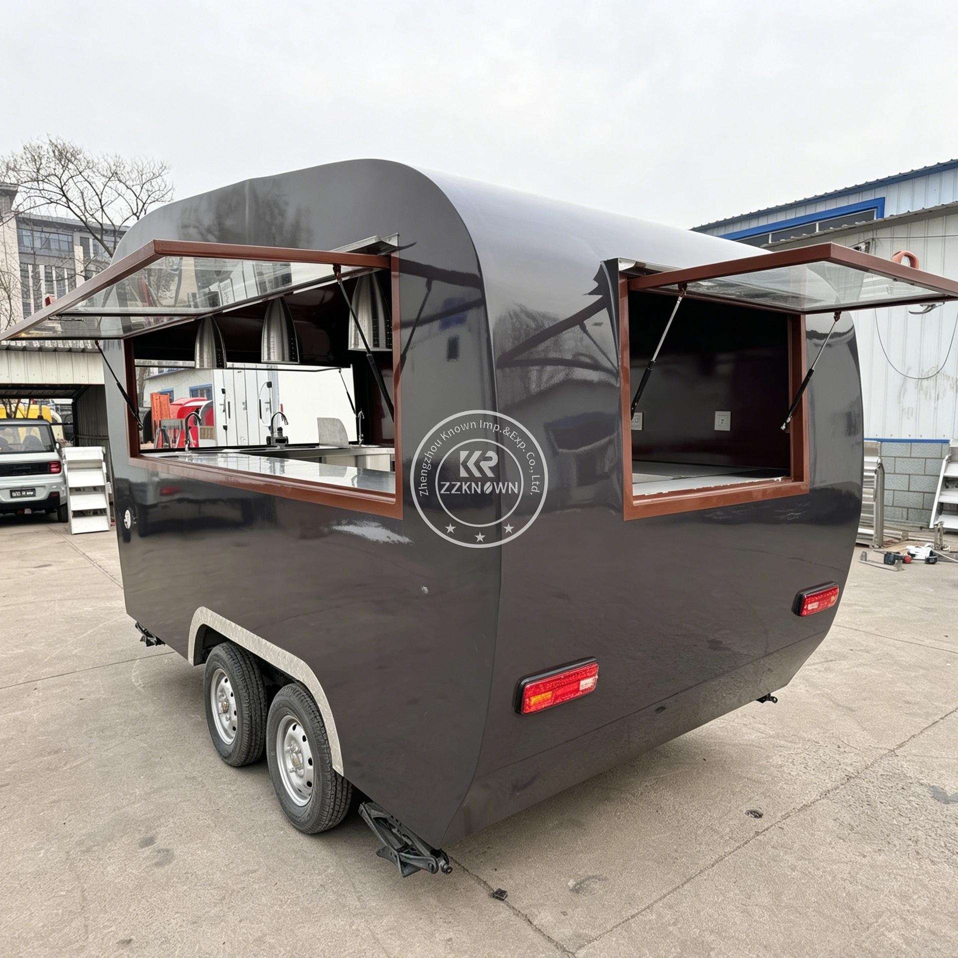 Street Stainless Steel Mobile  - Mobile Coffee Van Equipment reseña y precio