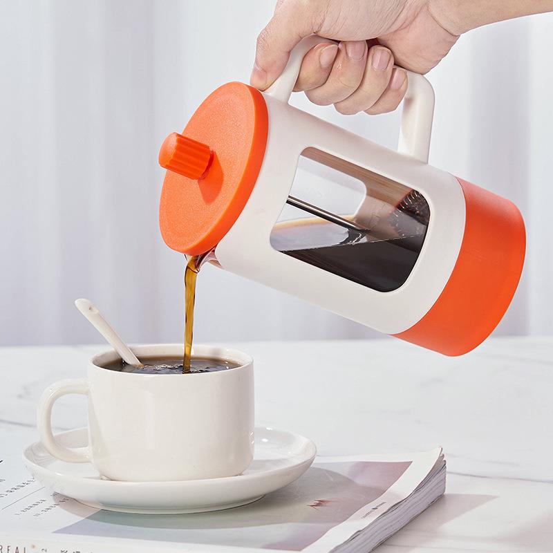 High Borosilie Glass French Pr - Coffee Equipment Filter reseña y precio