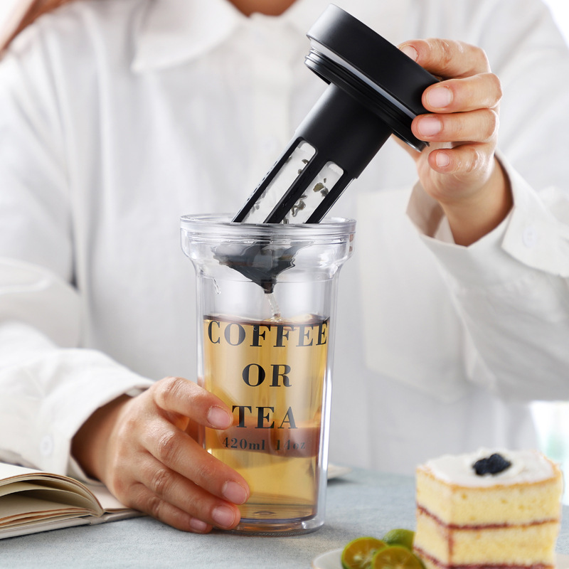 420ml Portable Travel Cold Bre - Coffee Equipment Filter reseña y precio