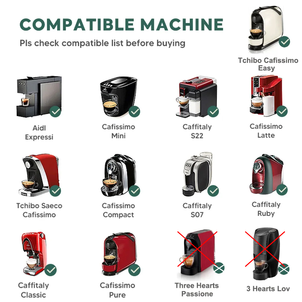For 3 Hearts Tchibo Cafissimo  - Hero Coffee Equipment reseña y precio
